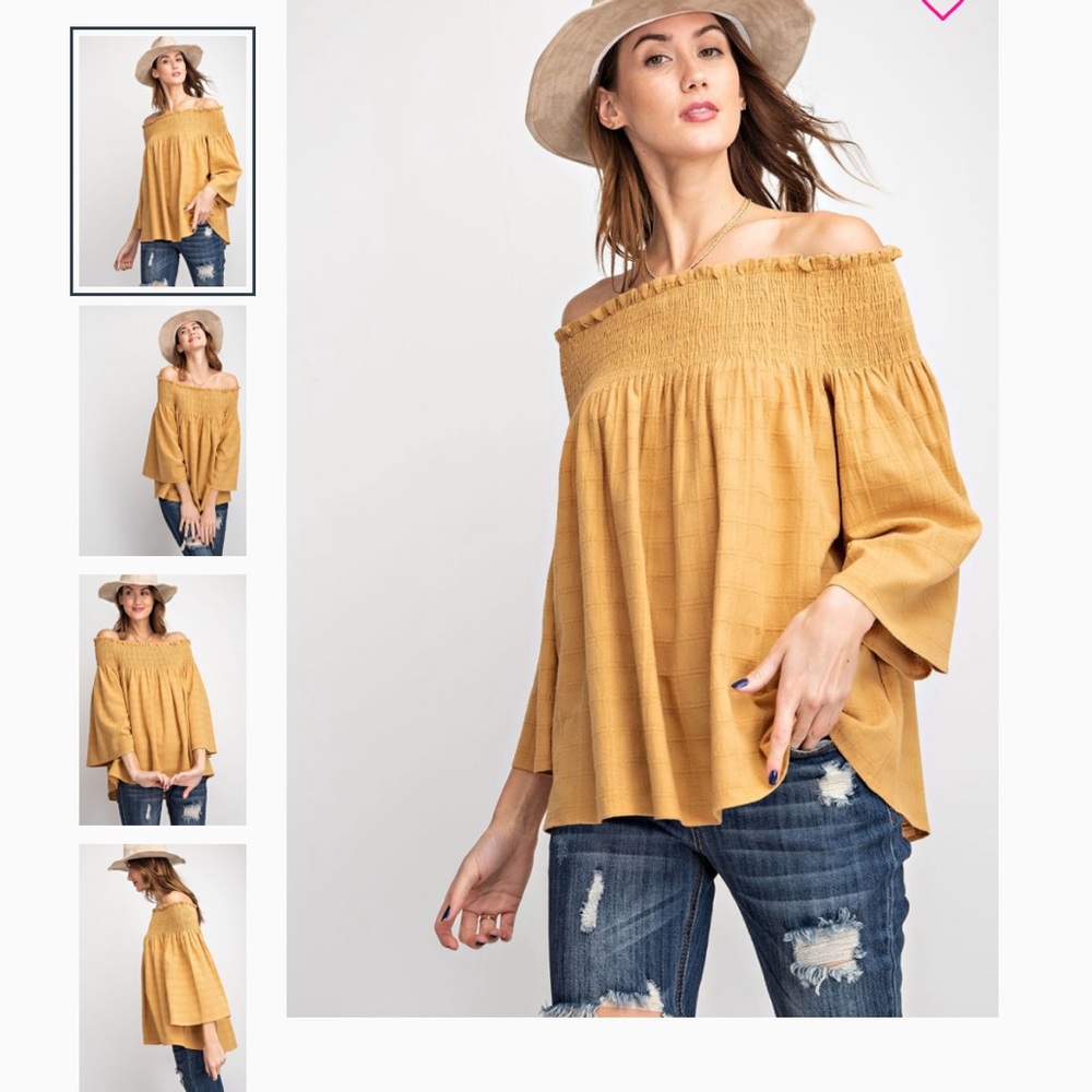 New! Kiera babydoll tunic